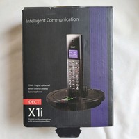 iDECT X1i Black Cordless Telephone Answering Machine Phone New Open Boxed