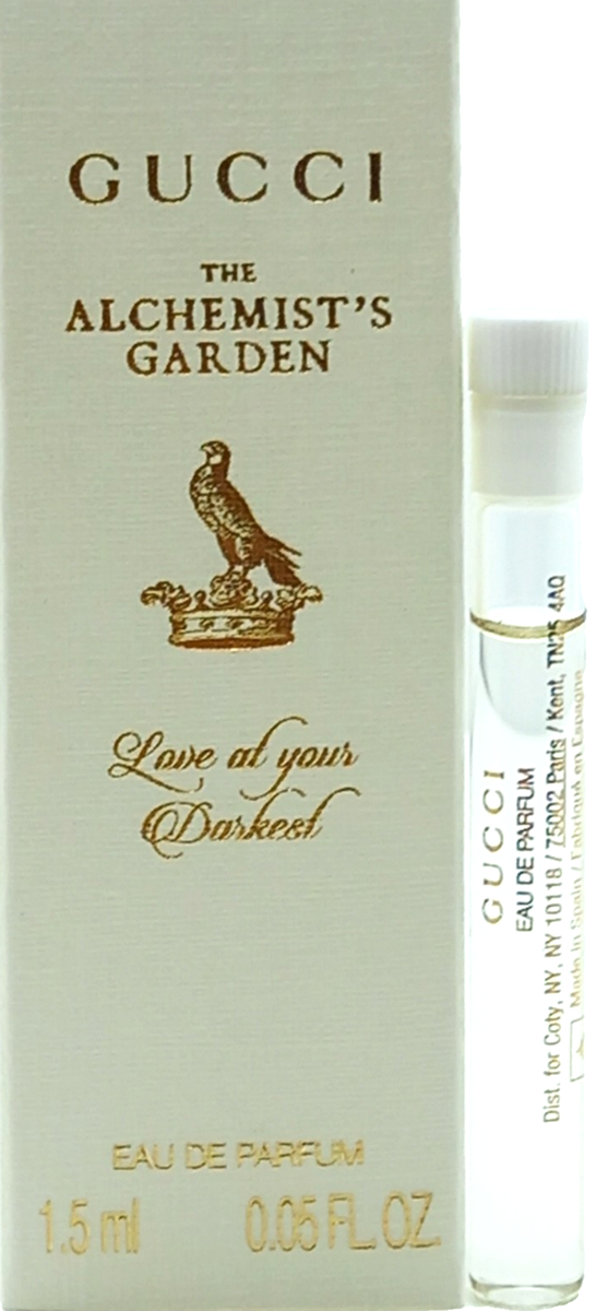 GUCCI グッチ Eau De Parfum 75ml レア GUCCI THE ALCHEMIST'S GARDEN LOVE AT YOUR DARKEST EDP VIAL SPLASH