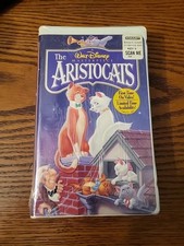 Vintage 1996 The Aristocats VHS Tape Disney BRAND NEW and FACTORY SEALED Kmart 