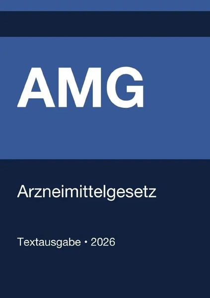 Amg - Arzneimittelgesetz (Deutschland) 2026 | Gesetze24 Deutschland | Buch-image