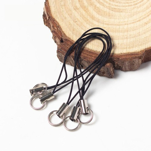 100 pièces téléphone portable corde bijoux breloques sangle lanière accessoires - Photo 9 sur 11
