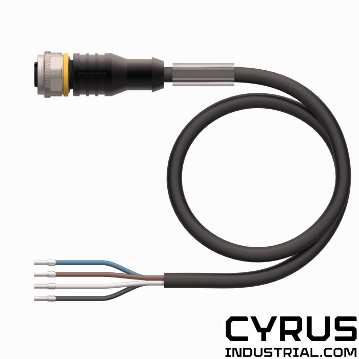Turck RKC4.4T-2/TEL | 6625013 Actuator and Sensor Cable, PVC