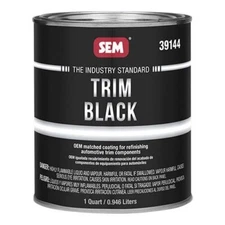 SEM 39144 Trim Black Automotive Trim Finish Restoration (Quart)