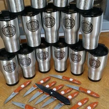 RTIC Tumbler Stainless Steel Travel Cup Thermos Mug  + Laser Engraving Option