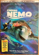 Finding Nemo DVD 2-disc Collector’s Edition with behind the scenes & bonuses