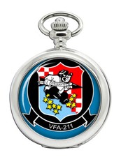 VFA-211 Squadron USN Pocket Watch