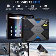 10.4" FOSSiBOT DT2 4G LTE Rugged Tablet Phone Android Mobile Waterproof 22000mAh