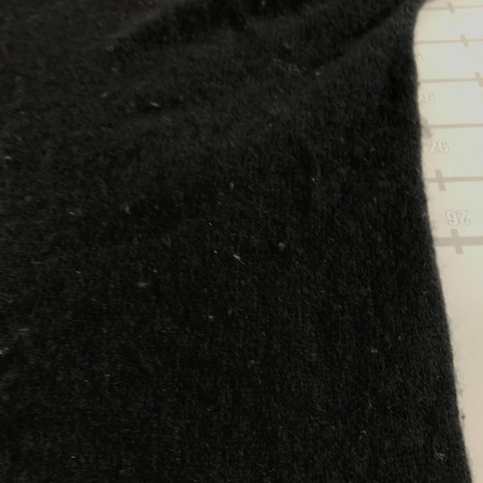 Cárdigan suéter de cachemir Cullen para mujer pequeño negro con botones delanteros cuello en V Foto 4 de 4