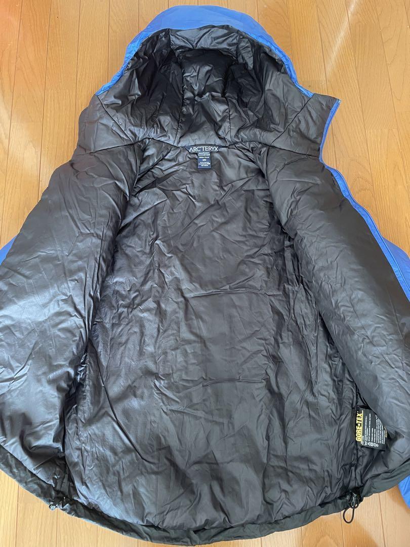 90s Vintage] Gold embroidered Arc'teryx Alpha IS jacket