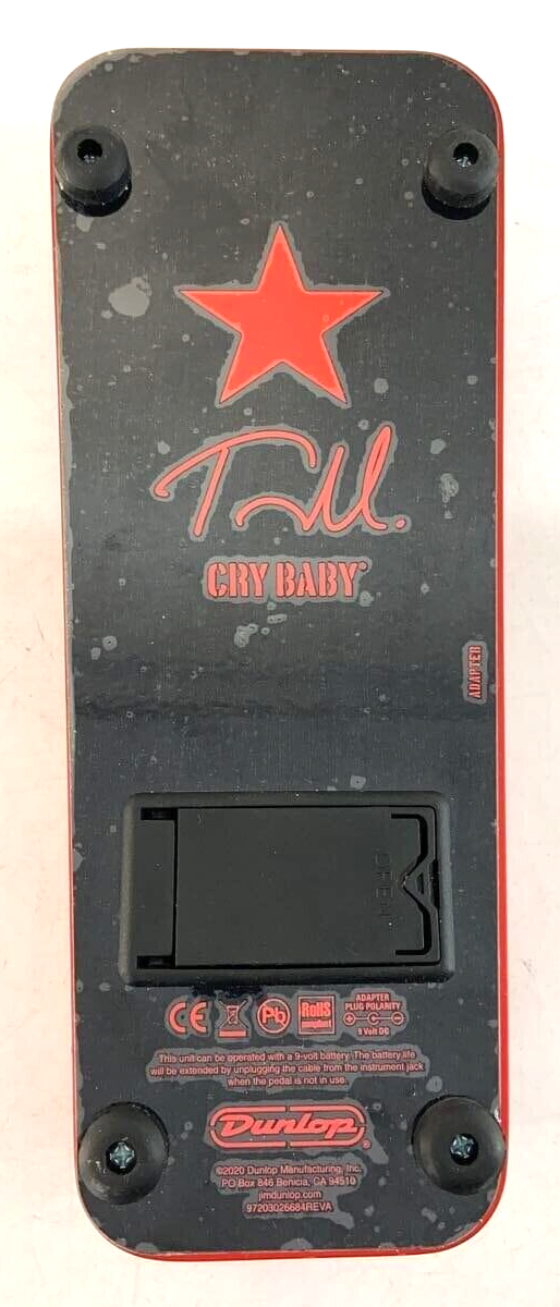 Jim Dunlop TBM-95 Cry Baby Tom Morello Guitar Effect Wah