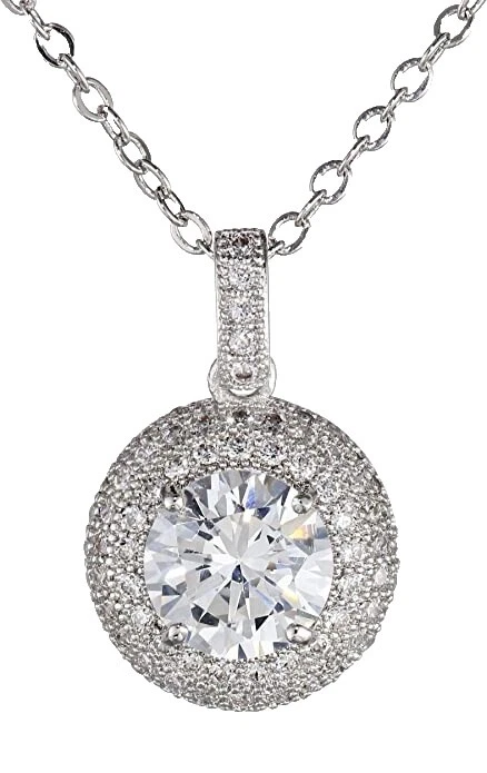 Kenneth Jay Lane Cubic Zirconia Fashion Necklaces & Pendants