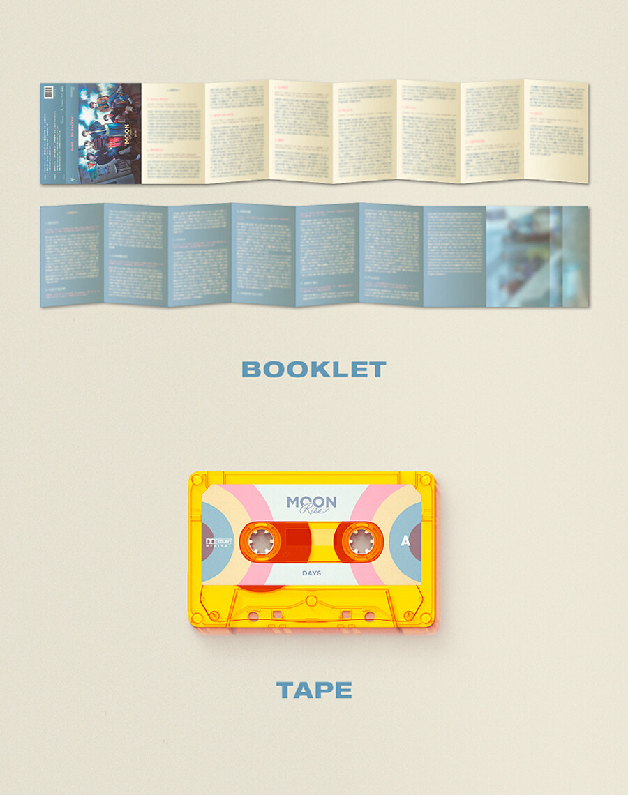DAY6 [MOONRISE] 2nd Album CASSETTE TAPE LIMITED EDITION Ver./Tape+
