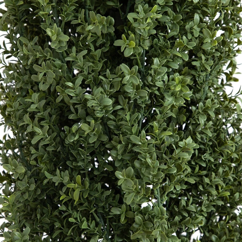 8’ Boxwood UV Resistant Artificial Topiary Tree (Indoor/Outdoor). Retail $279 - Image 3 of 4