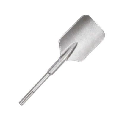 SDS-MAX 2-pit 3-slot concave square spade head chisel for mixing clay shovels