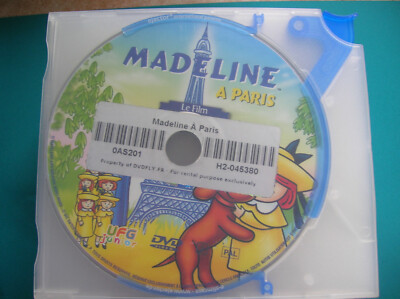 DVD Slim Box MADELINE A PARIS (b12)