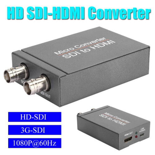 HD Multimedia 1080P MicroConverter SDI to Signal Converter Adapter HD-SDI 3G-SDI - Picture 1 of 8
