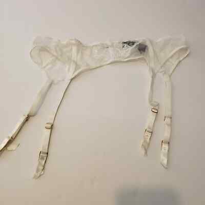 Josie Natori lace garter belt
