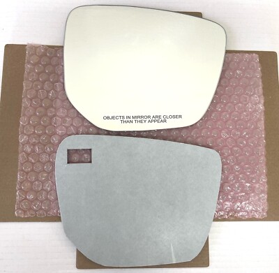 MIRROR GLASS LENS for 18-26 Mitsubishi Eclipse Cross + Adhesive Passenger Side R