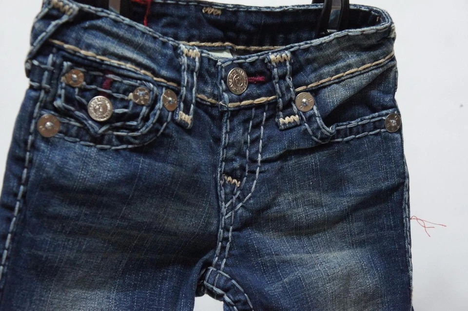 JEANS TRUE RELIGION NIÑA BILLY SUPER T PUNTADAS MULTICOLORES 6 Foto 3 de 4