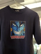 90s vtg hook ups skate tee devilman special jeremy klein medium 1997