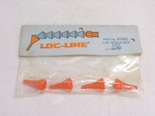 NEW 4PK LOC-LINE 1/16" HOSE NOZZLE PACK, 41402