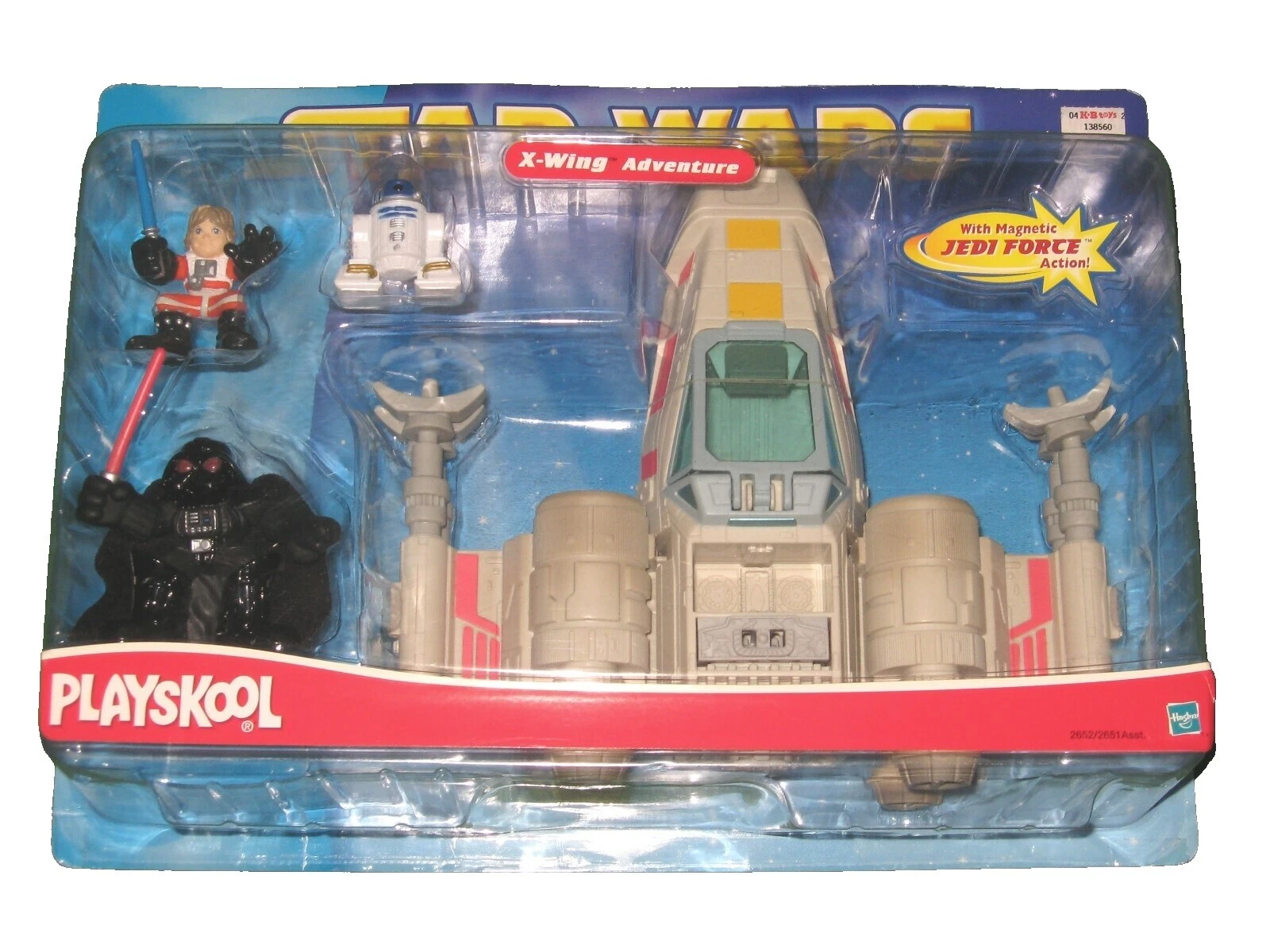 Figuras de acción de plástico Playskool Darth Vader y accesorios