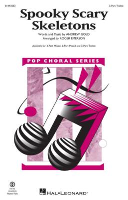 Spooky Scary Skeletons Pop Choral Series