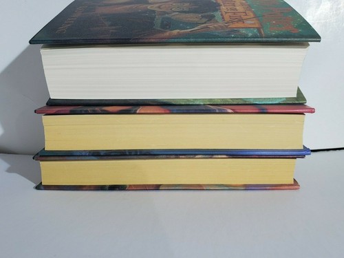 Lot (3) Harry Potter Hardcover Books Club Editions BCE 2 Chamber (Errors) 3 & 4 - Imagen 6 de 7