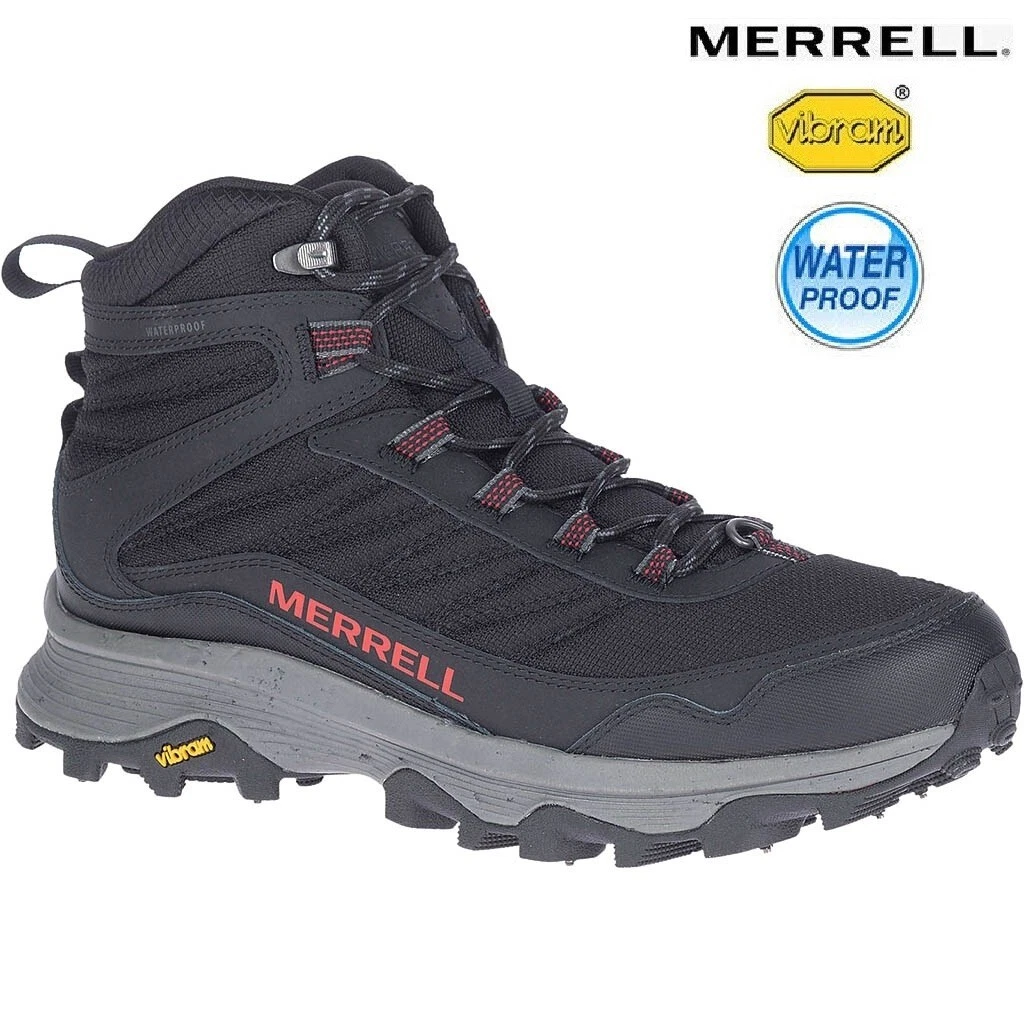 Merrell Mens Moab SPD Mid WP Waterproof Walking Boots Outdoor Hiking Ankle Size
Opens in a new windo