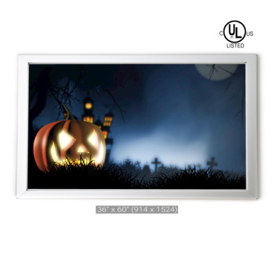 Slim Snap Frame LED Light Box 36'' x 60'' with UL, cUL (Menu/Sign/Poster Box)