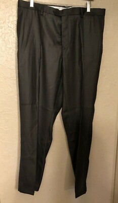 CAVALIERE MILANO BROWN SLACKS SIZE 40X30 100 DRACON NEW WITH TAGS MT691