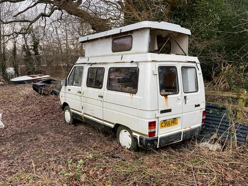renault trafic campervan 1986 petrol spare or repair motorhome - Picture 1 of 19