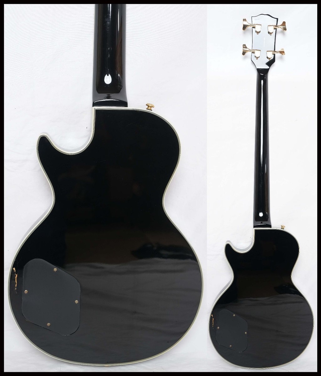 Grass Roots G-LB-52CC BLACK 2012 Les Paul Electric Bass