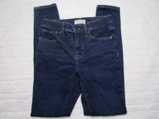 Madewell 9" Mid Rise Skinny Jeans Size 25 Womens Jeans Dark Wash
