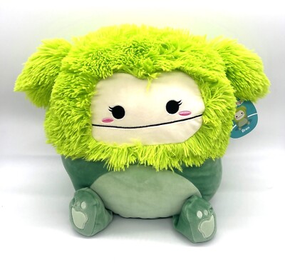 Squishmallow Kellytoy Plush Limited Squad Bren The Green Big Foot