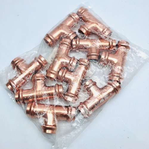 LOT OF 10 STREAMLINE PF 04031 3/4" COPPER PRESS FITTING