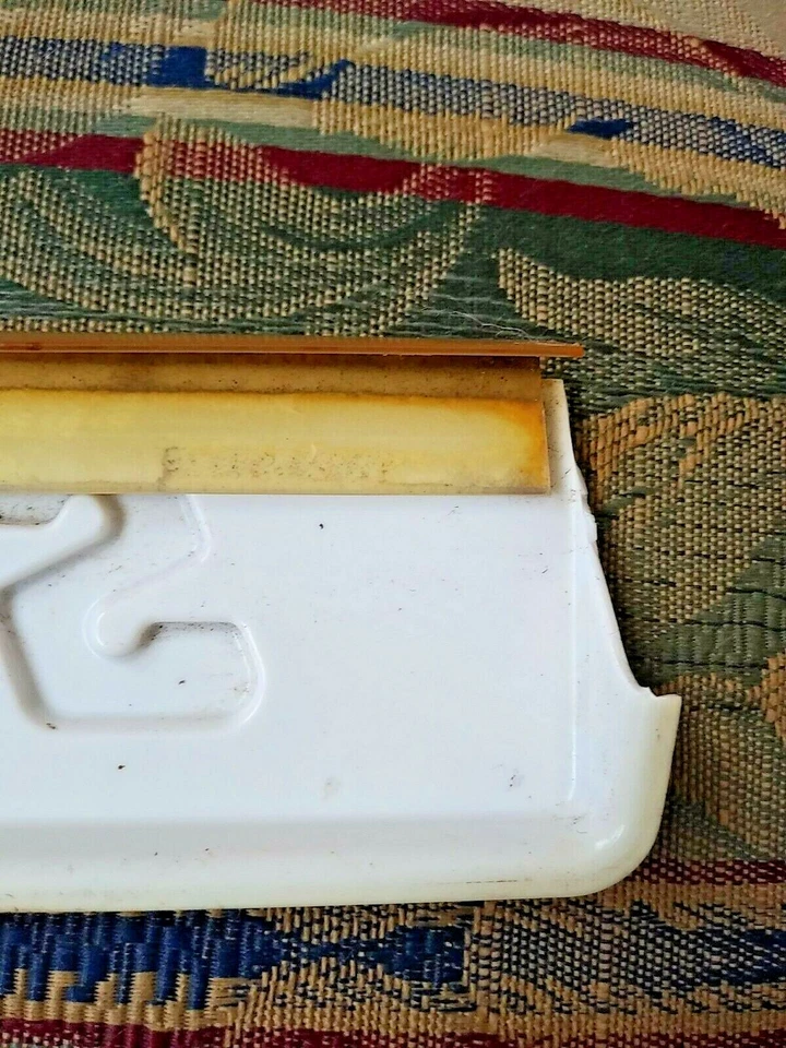 Sunoco Plastic Display Rack Sign, Single Sided, 10.5" X 2.75" Vintage - Изображение 4 из 4