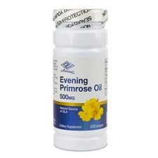 Evening Primrose Oil 500 mg 200 Softgels 3 Months Supply