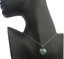 thumbnail 2 - 925 Sterling Silver Marcasite &amp; Turquoise Heart Necklace