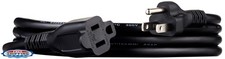 Amazon Basics Extension Cord, 6 Ft, 3 Prong Outlet Extender, Indoor Extension