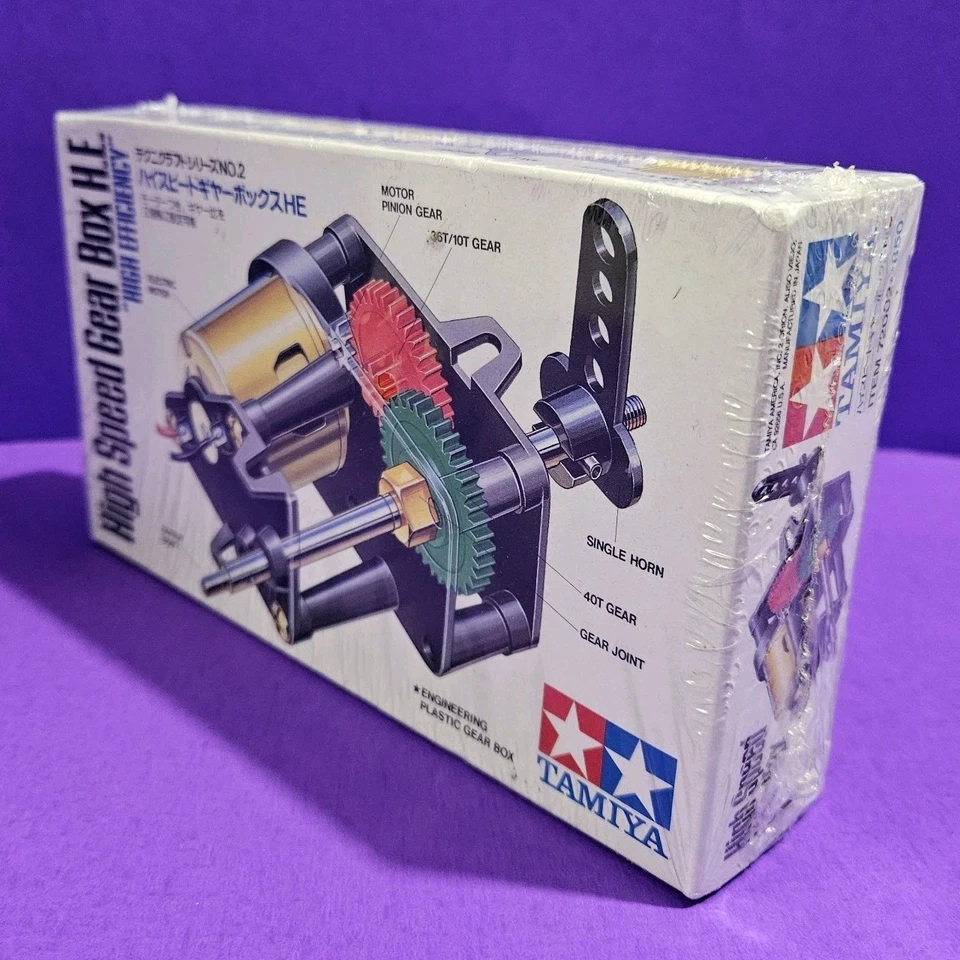 NEW SEALED Tamiya High Speed Gear Box H.E. High Efficiency Gear Box Item 72002 - Image 3 of 4