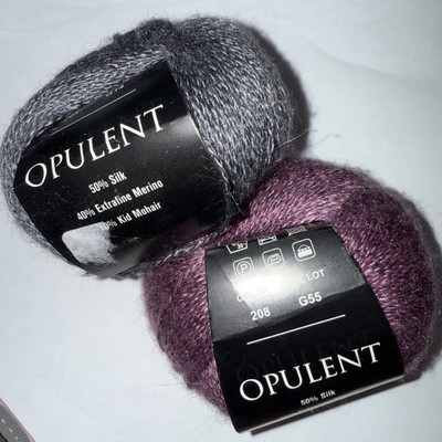 Feza Yarn - OPULENT - silk wool blend - 25g, 207yd, 190m