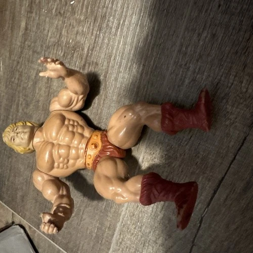 1982 Original Vintage HE-MAN Masters Of The Universe MOTU Soft Head Mexico