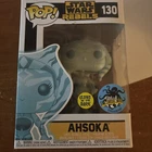 Funko Pop! Star Wars Vinyl Figure Ahsoka #130 LA Comic Con Exc Glow In The Dark