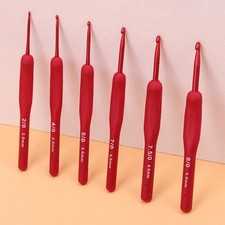 H?kelnadel Mit Weichem Gummigriff Premium -Aluminium {"2mm-6mm":"2mm-6mm"} 1pc