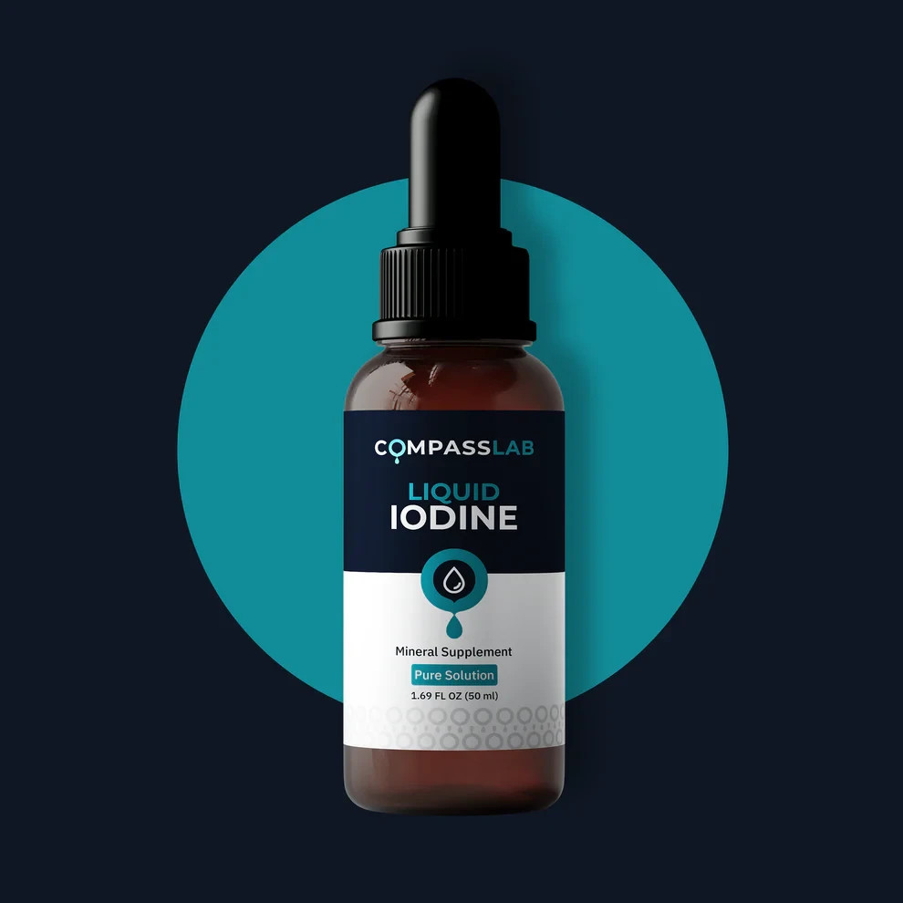 Liquid Iodine | 50 mL Bottle | Compass Laboratory