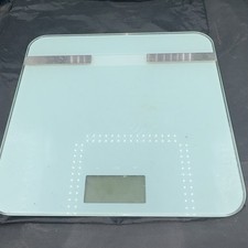 EF853B-WM Digital Body Composition Scale, White Glass Platform 400 lb/180 kg