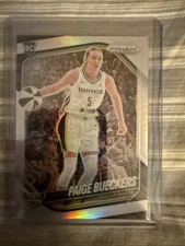 Paige Bueckers #5 Silver Prizm Rookie 2025 Panini Prizm WNBA Dallas Wings RC