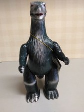 Godzilla With Tag Reissue Soft Vinyl 1992 Bandai Hard To Find Rare