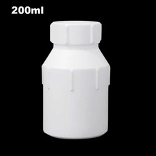 200ml PTFE Reagent Bottles Acid Alkali Resistant Container with Wide Opening